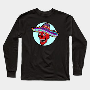 Happy Skull Long Sleeve T-Shirt